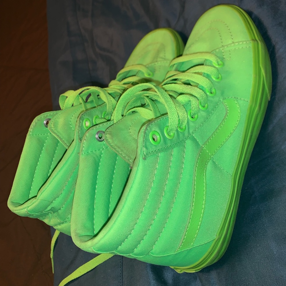 Neon Green Vans